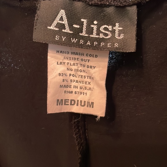 A-list Black dressy tank top with sparkles - Picture 2 of 4